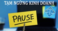 Tạm ngừng kinh doanh